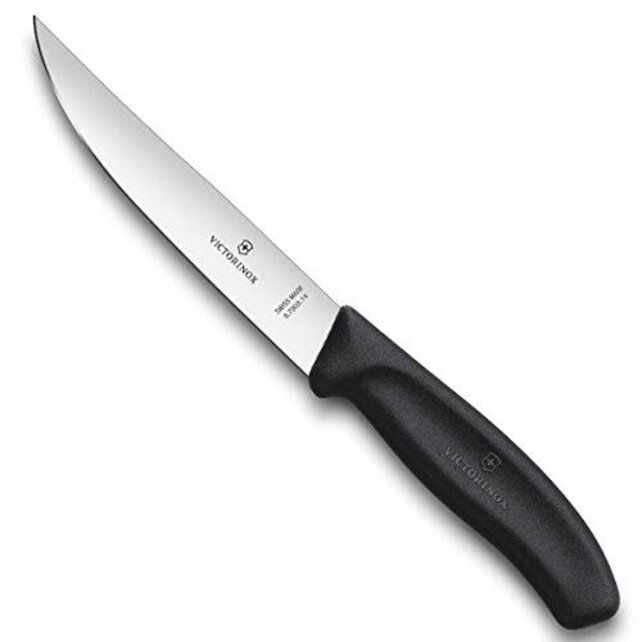 Victorinox Swiss Classic Gourmet Steak Knife, 12 cm: black