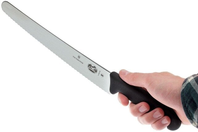 Victorinox Fibrox Bread and Pastry Knife, 26 cm