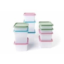 Amuse Airtight Container Set10 3x400 Ml - 4x750 Ml - 3x1200 Ml