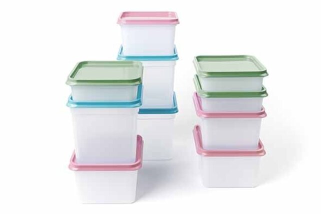 Amuse Airtight Container Set10 3x400 Ml - 4x750 Ml - 3x1200 Ml