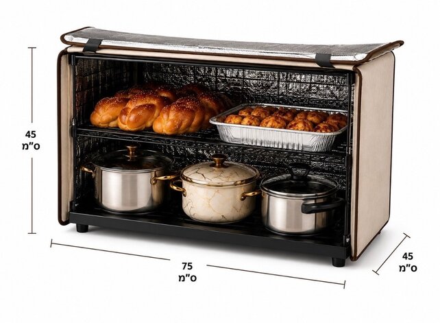 Pele Platte The Shabbat Warming Cabinet slider