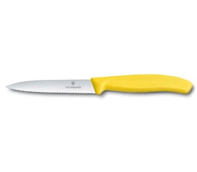 Victorinox Kitchen Paring Knife Serrated - Point Edge - 10cm