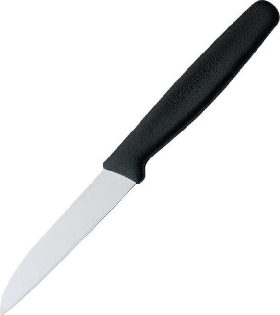 Victorinox Vegetable Knife Straight Point 8cm Black