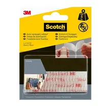 Scotch Extreme Fasteners 25x75mm 2 Sets Transparant