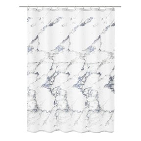 Kleine Wolke Shower Curtain Marble 180 x 240 cm