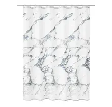 Kleine Wolke Shower Curtain Textile MARBLE Anthracite 180 X 180 Cm