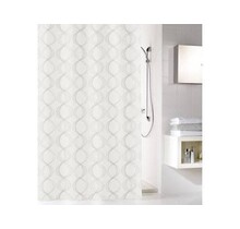 Kleine Wolke Classy Shower Curtain 180 x 180 cm, White
