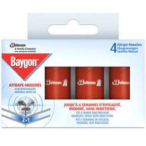 Baygon Vliegenvangers 2in1 4st