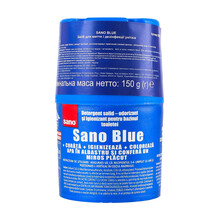 In-cistern toilet block - cleans & disinfects