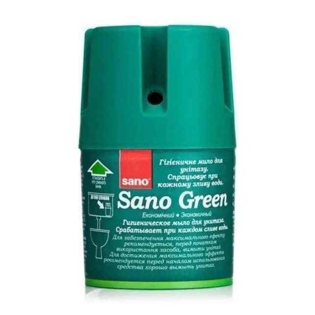 Sano Stortbakblok 150g – reinigt, desinfecteert en voorkomt kalkaanslag bij elke spoeling