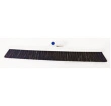 Splendole Telescopic Premium Japanese Swivel Replacement Broom Head Black - Horshair - 45 cm - Ultra Light