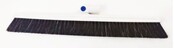 Splendole Telescopic Premium Japanese Swivel Replacement Broom Head Black - Horshair - 45 cm - Ultra Light