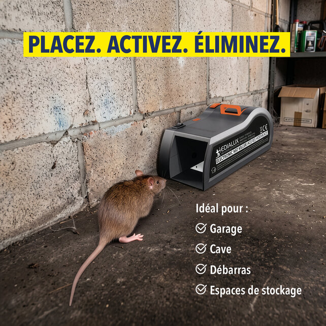Edialux Electronic Rat Killer (USB rechargeable)