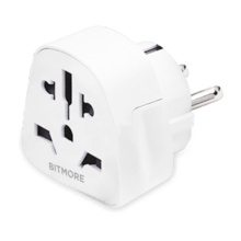 Universal Reiseadapter EU 2-Pin