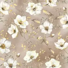 IHR Napkins Golden Gala Cream
