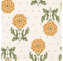 IHR Napkins Simple Flower Yellow