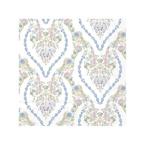 IHR Napkins Shelly White