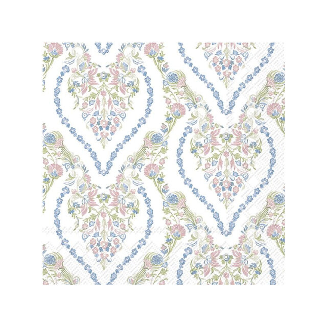 IHR Napkins Shelly White