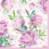 IHR Napkins Daphne Cream Rose