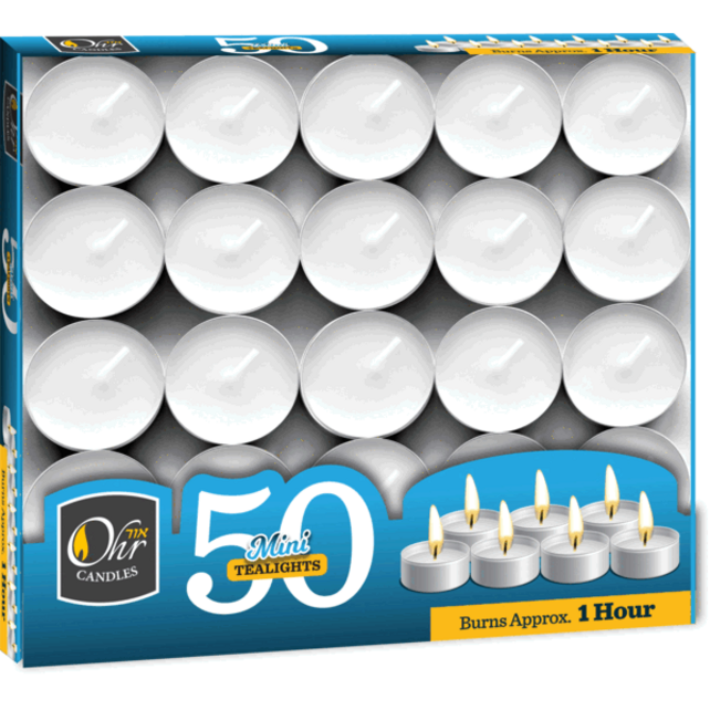 Ohr Travel Mini Tealights 50pk