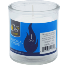 Ohr 1-Day Tumbler Yahrzeit Candle