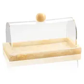 Waterdale Cake Dome Rectangular Resin Small
