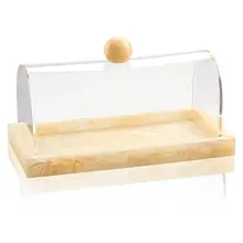 Waterdale Cake Dome Rectangular Resin Small
