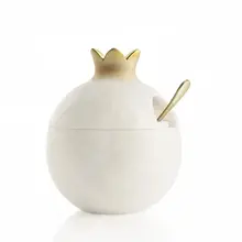 Pomegranate honey dish