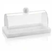 Waterdale Cake Dome Rectangular Resin Small