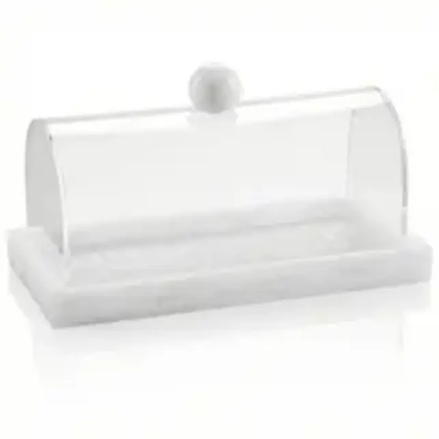 Waterdale Cake Dome Rectangular Resin Small