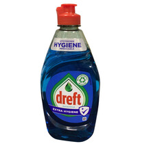 Dreft Extra Hygiene Spülmittel Eukalyptus 430 ml – kraftvolle Reinigung und Entfettung