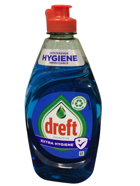 Dreft Extra Hygiene Spülmittel Eukalyptus 430 ml – kraftvolle Reinigung und Entfettung