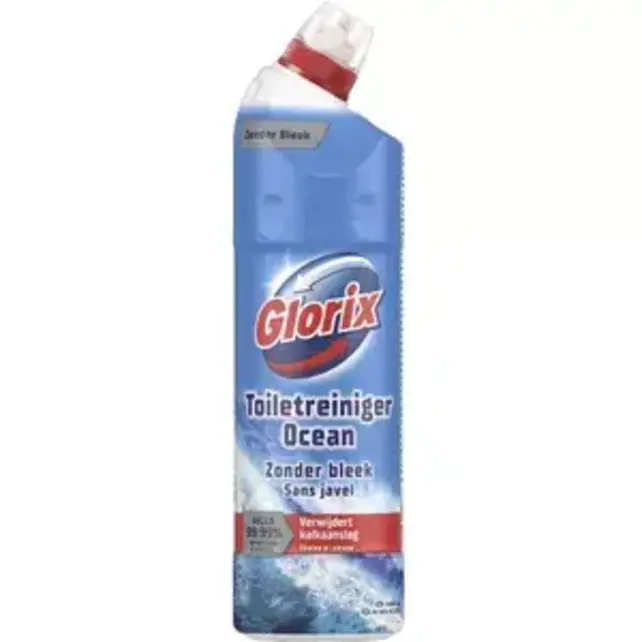 Glorix WC 750ml Ocean Zonder Bleek