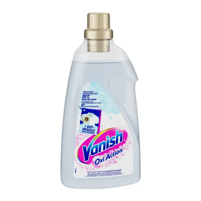 Vanish Gel Oxi Action 1500ml Herstellende Vlekkenverwijderaar (Zonder Bleek)