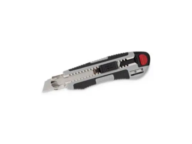 Kreator Cutter 18 mm avec Lame Rétractable Automatique et Taille-Crayon
