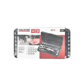 Kreator Dopsleutelset 15st