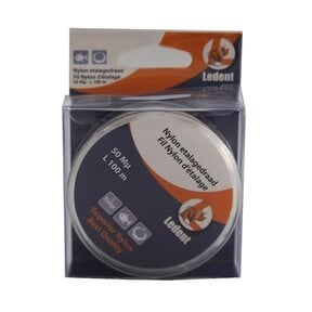 Nylon display wire - clear & strong