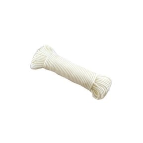 Gevlochten Nylontouw 3mm 20m Wit