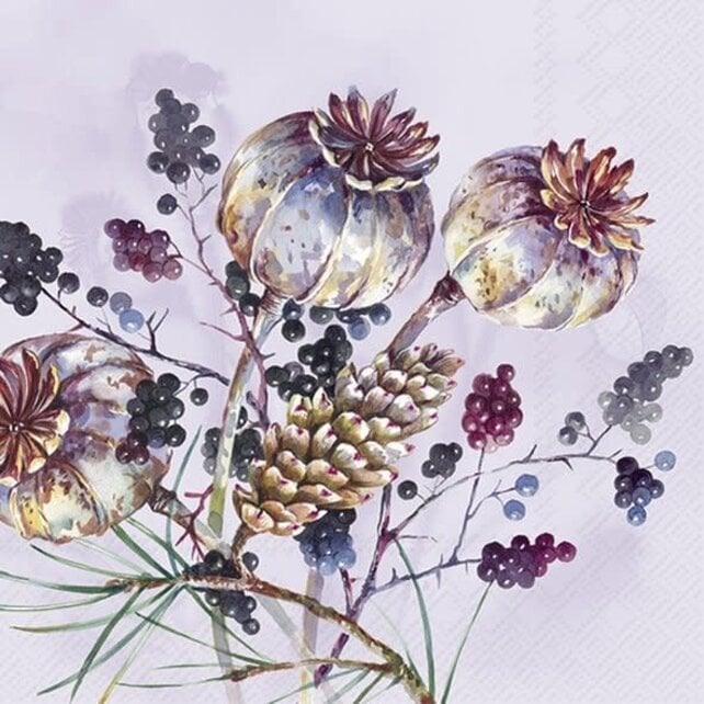 IHR Napkins Amara Violet