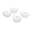 Cosy & Trendy Cosy&Trendy Aperopots Small With Lid Set4 Assorted Round-Oval-Square-Rectangular
