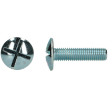 PGB Roofing Bolts Double Slotted with nuts