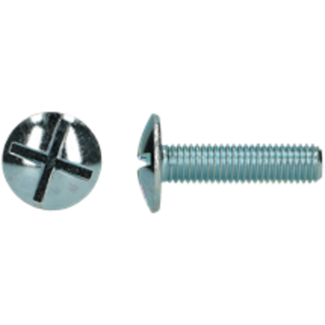 PGB Roofing Bolts Double Slotted with nuts