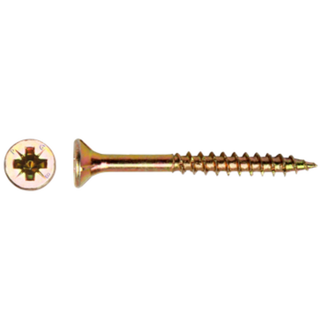 PGB Torx Chipboard Screws Galvanised - Countersunk