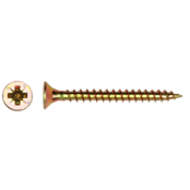 PGB Spaanplaatschroef Verzonken Kop Geel Verzinkt