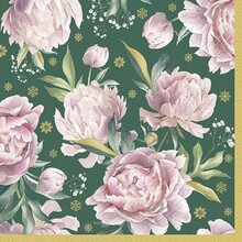 IHR Napkins Daphne Green Gold
