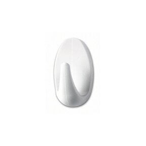 Tesa Powerstrips Hooks Oval White S 1kg 3pcs