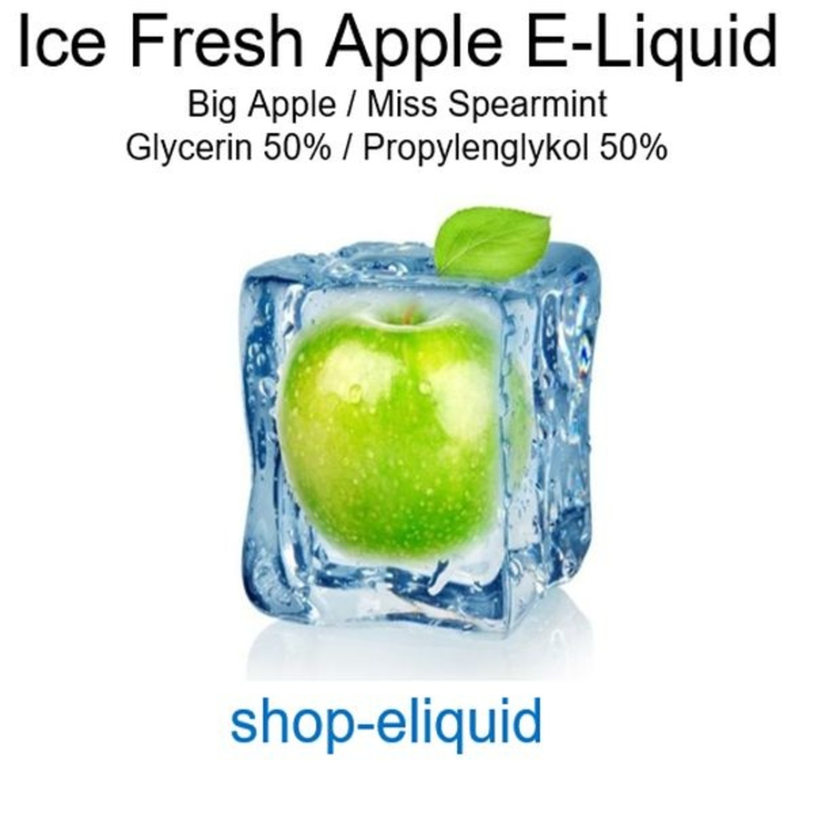shop-eliquid Ice Fresh Apple  E-Liquid 10-100ml