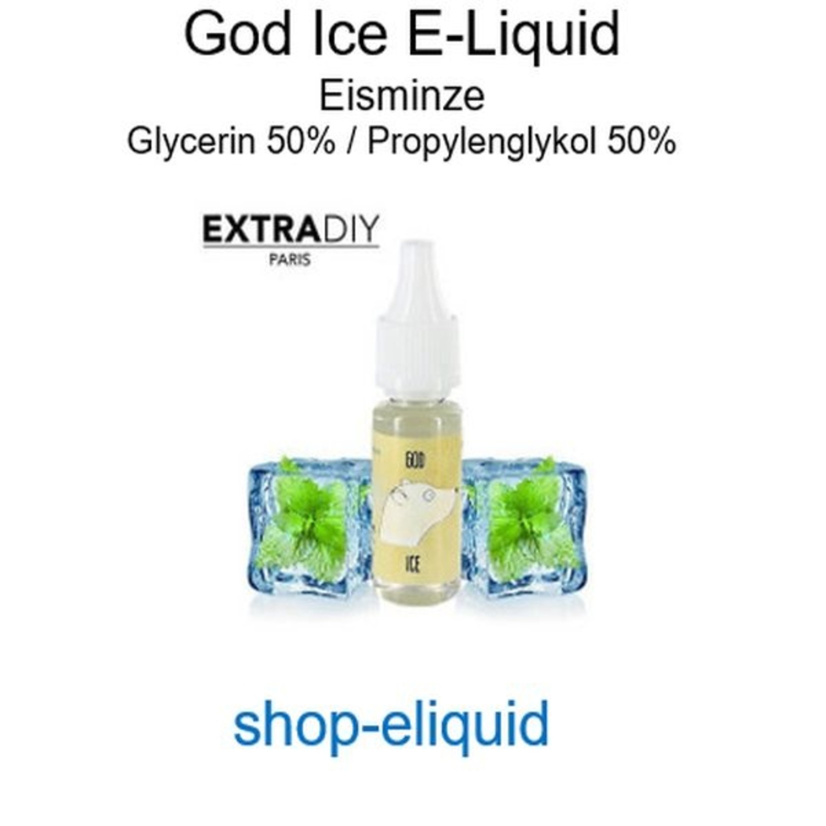 shop-eliquid God Ice Eisminze DIY E-Liquid 10-100ml