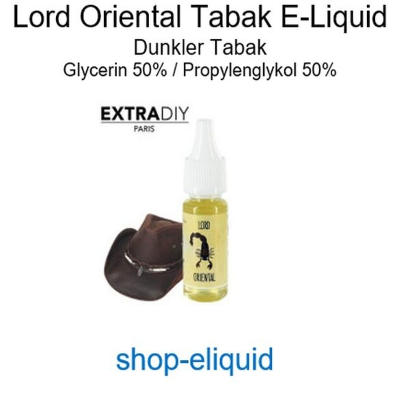 shop-eliquid Oriental Tabak E-Liquid 10-100ml