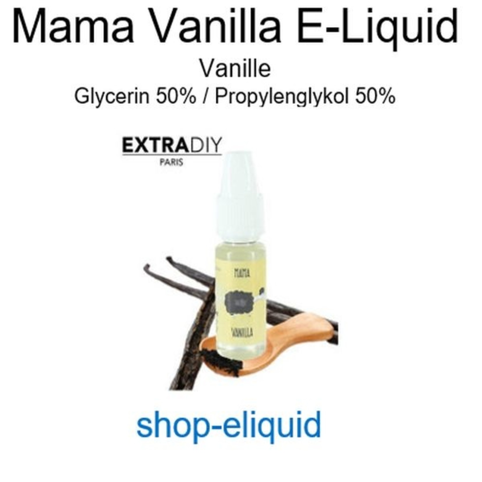 shop-eliquid Mama Vanilla E-Liquid 10-100ml
